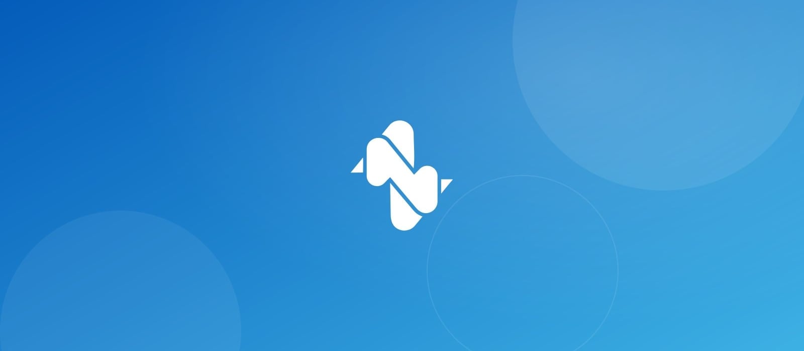 Cover image for What is API Management: abstract blue-to-sky gradient with the Negzel mark